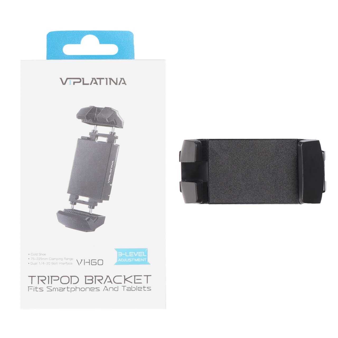 گیره نگه دارنده گوشی موبایل و تبلت VIPLATINA مدل VH60 - مشکی